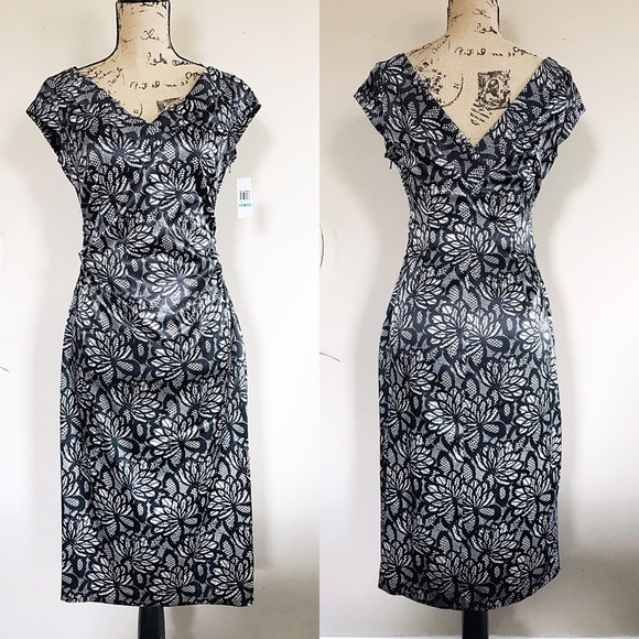 Maggy London Dresses & Skirts - •Maggy London• floral lace sheath dress